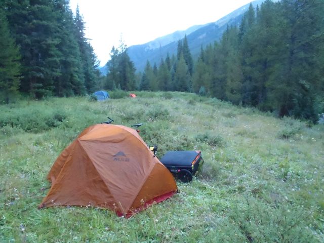 Campsite, Hwy 91 near Copper Mt
