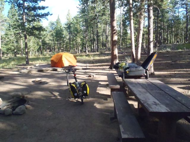 Olive Ridge Campground, Hwy 7 N of Allenspark
