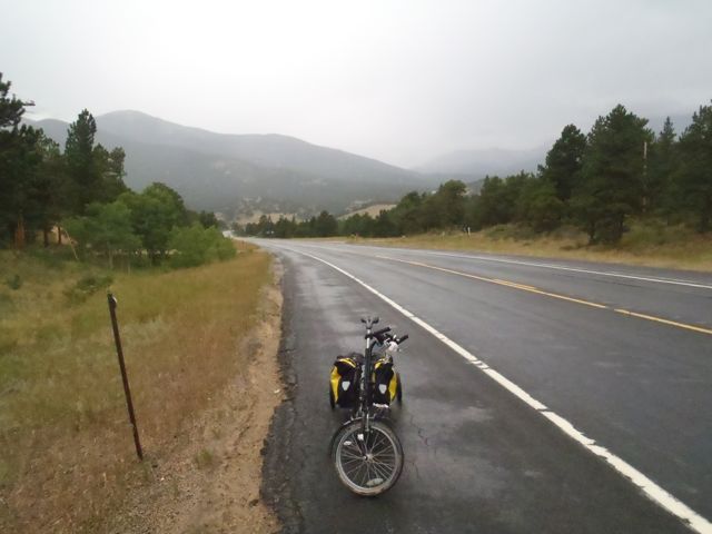 Hwy 7, near Ward CO