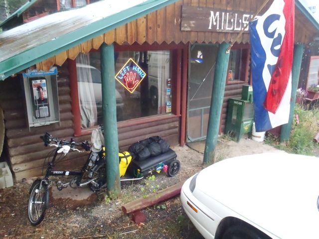 Dry parking place, Millsite Inn, Hwy 7