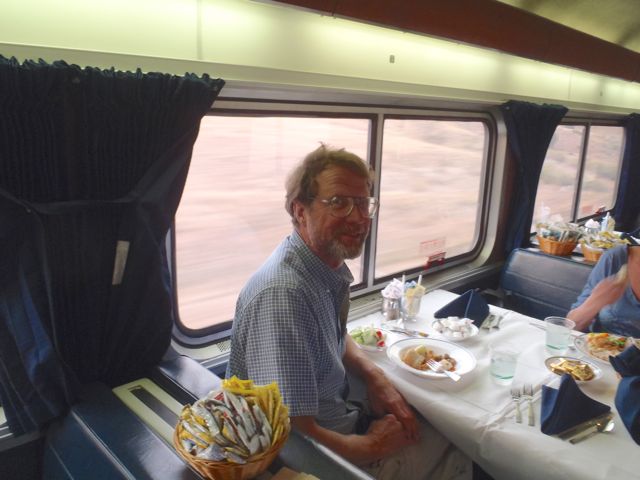 Dinner, California Zephyr