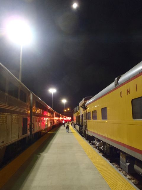 Train stop, Salt Lake City