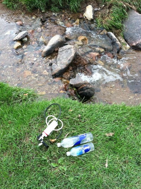 Pumping drinking water
