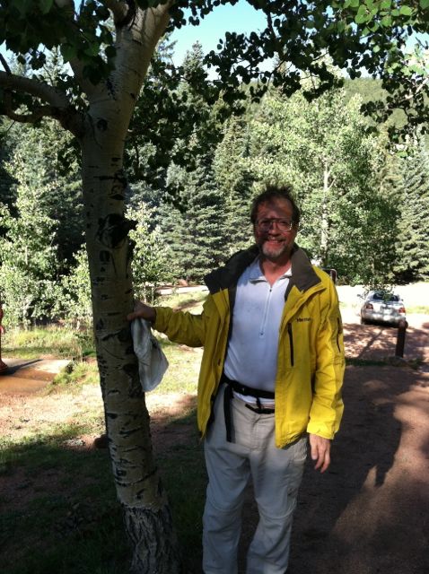 Ready to hike up Pikes Peak