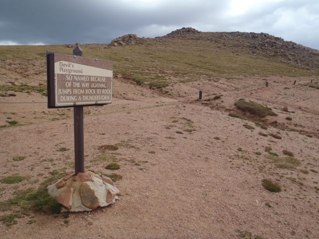 Hike up Pikes Peak, Devil's Playground