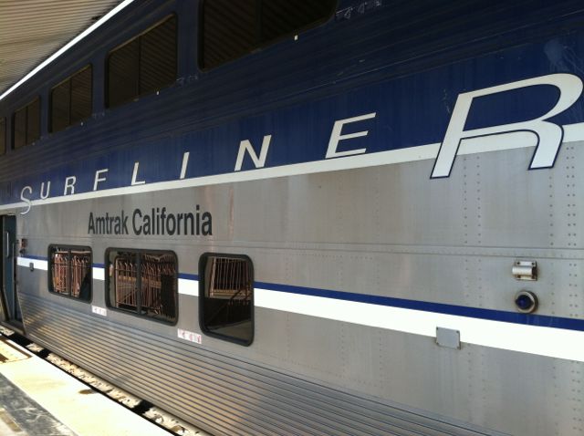 Train from Santa Barbara to L.A.