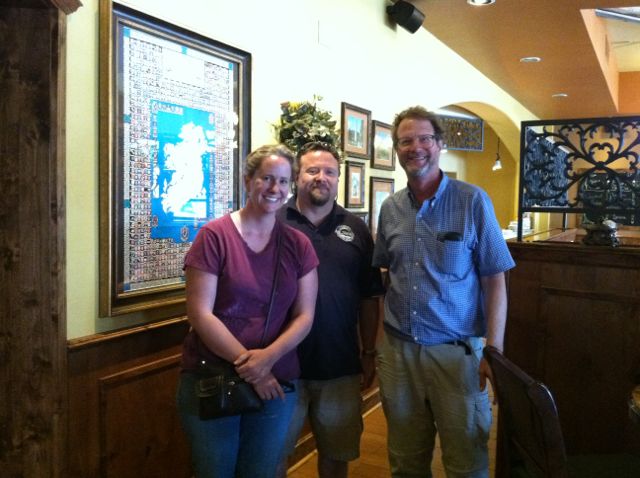 Carol and Lincoln at McGinty's Pub, Divide CO
