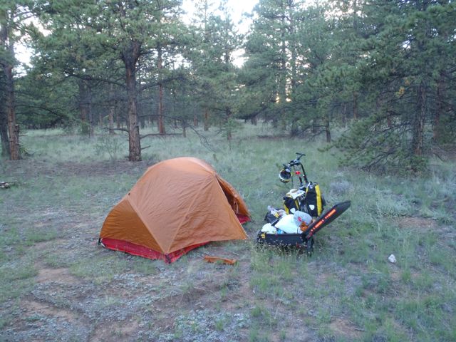 Camping near Wilkerson Pass
