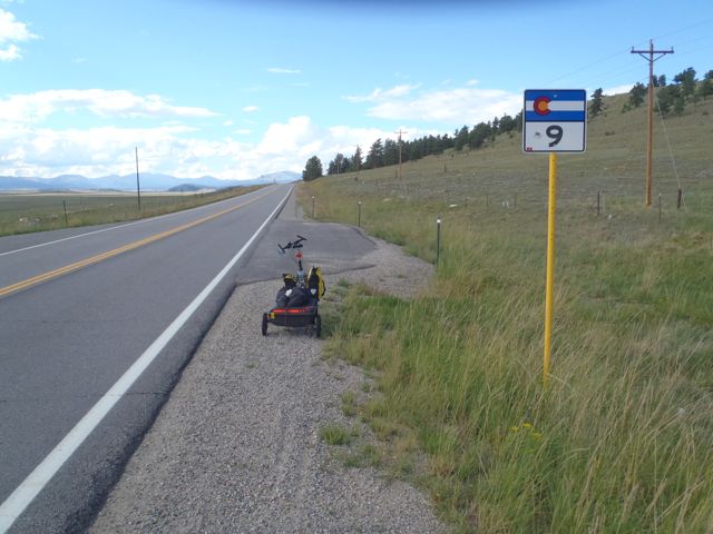 Hwy 9, Hartsel to Alma