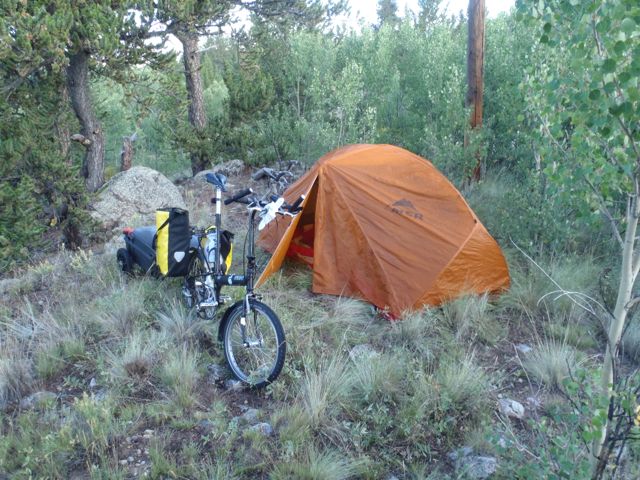 Campsite, near Fairplay CO