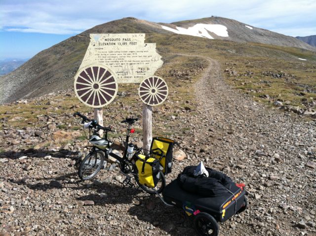 Mosquito Pass summit, highest through pass in U.S.