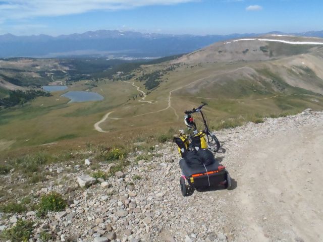 Mosquito Pass, descent into Leadville